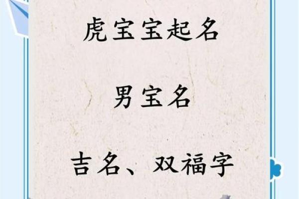 半夜出生的属虎男孩起什么名，应用什么字姓名