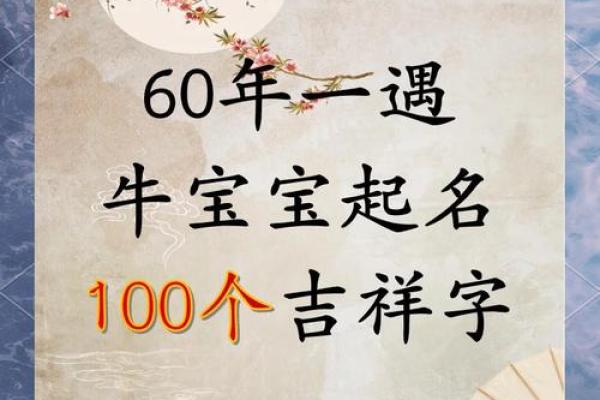 农历四月牛宝宝取名技巧,起名吉祥字分享姓名