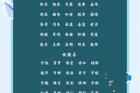 8月份出生的属兔男孩要怎样取名姓名