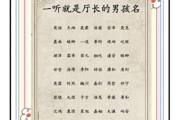 2019年5月29号寅时出生的男孩应该起什么样的名字姓名