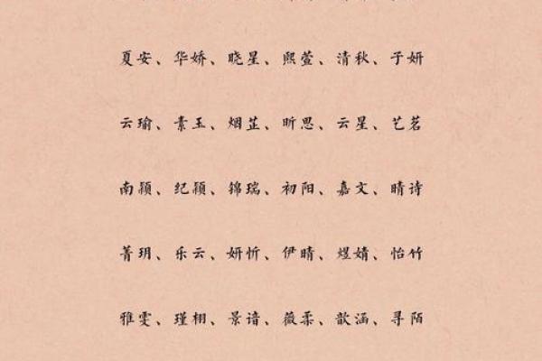 适合女孩的名字大全-姓名学姓名